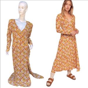 NWT Free People Gates To The Garden floral midi dress 6